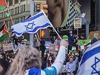 В Нью-Йорке до 10 тысяч человек приняли участие в антиизраильской демонстрации