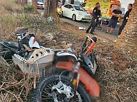 ДТП в районе Пардес-Ханы: два мотоциклиста в тяжелом состоянии