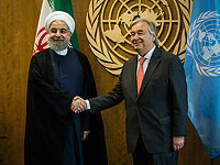Хасан Роухани и генсек ООН Антониу Гутерриш. 2017 год