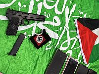 Задержан житель Ат-Тура, у которого при обыске нашли пистолет, а также символы террора и нацизма