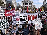 Более 100 тысяч человек в Вашингтоне приняли участие в демонстрации в поддержку Газы