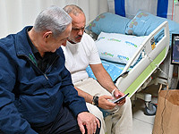 Биньямин Нетаниягу посетил раненых военнослужащих и полицейских в больнице "Сорока"