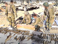 Бойцы ЦАХАЛа обнаружили на севере Газы крупный склад оружия. Видео