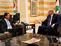 Cпециальный посланник администрации Байдена Амос Хохштейн и премьер-министр Ливана Наджиб Микати