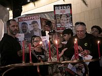 В Тель-Авиве прошла акция в память о погибших и за возвращение похищенных