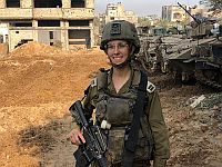 Шарон Гутман, военврач 17-го батальона. Шуйджаийя, сектор Газы