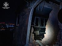Очередная атака "шахедов" на Киев, причинен ущерб жилому дому