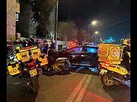 В Иерусалиме в ДТП тяжело травмирован мотоциклист