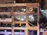 На месте взрыва в Бейруте