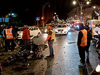 В Иерусалиме в результате аварии с участием мотоцикла пострадали три человека