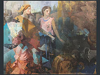 "Тайны" – абстрактная классика. Персональная выставка художницы Оснат Олива в иерусалимской галерее "Гордон"