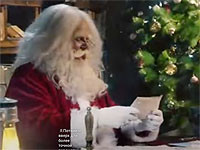 Видео министерства по делам диаспоры: "Санта, помоги вернуть из плена моего папу"