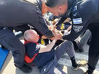 Полиция силой освободила проход к Кнессету, блокированный манифестантами