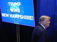 Трамп одержал победу на праймериз в Нью-Гэмпшире