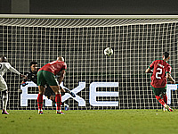 На 85-й минуте марокканцы не реализовали пенальти. Мяч после удара Ашрафа Хакими попал в перекладину