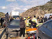 Авария в районе Мате Биньямин, множество пострадавших