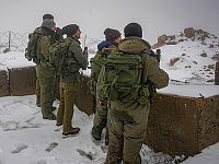 Израильские военные на Хермоне (ноябрь 2023)