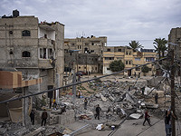 Разрушения в Рафахе