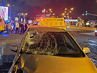В Хайфе автомобиль сбил пешехода, мужчина получил тяжелые травмы