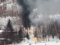 В казармах танкового училища в Казани возник пожар