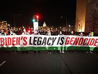 В Вашингтоне прошла пропалестинская акция: "Наследие Байдена – это геноцид"
