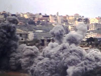 Боевая авиация Израиля атаковала одновременно цели "Хизбаллы" в четырех регионах Ливана