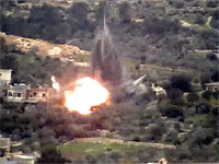 ЦАХАЛ атаковал военные здания "Хизбаллы" на юге Ливана. Видео