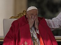 Вербное воскресенье: Папа отказался от проповеди, но осудил теракт в Москве