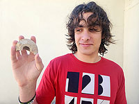 Римский светильник у подъема скорпиона: израильский школьник нашел лампаду из Петры