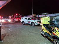 В результате пожара в Бейт-Шеане пострадали десять человек