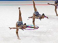 Этап Кубка мира по художественной гимнастике. Израильтянки завоевали золотую медаль