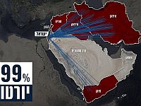 Иран атаковал Израиль: 99% ракет были сбиты