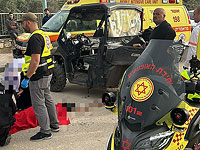 Столкновение автомобиля с квадроциклом в Сегев-Шалом: пострадали три человека