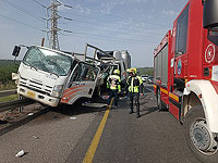 ДТП с участием грузовиков в Галилее, двое пострадавших в тяжелом состоянии