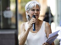 Кандидат в президенты США от "зеленых", еврейка Джилл Стайн была задержана на акции в поддержку Газы

