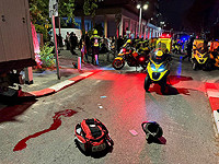 В Бат-Яме в результате столкновения автомобиля и мотоцикла пострадали три человека