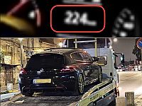 Житель Бейт Сафафы разогнал машину до 224 км/ч, выложил видео в сеть и лишился прав