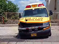 МАДА: в результате обстрела в Кирьят-Шмоне ранен мужчина, причинен ущерб амбулансу