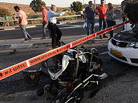 В результате ДТП возле Маалот-Таршихи тяжелые травмы получил мотоциклист