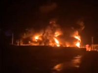 Пожар на Калужском НПЗ: очередная атака украинских БПЛА
