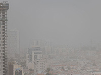 В Израиле пыльная буря; израильтян просят воздерживаться от физических нагрузок на улице