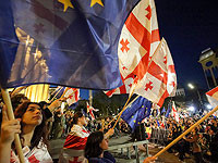 В Тбилиси проходит "Европейский марш" против закона об иноагентах