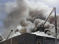 В Варшаве пожар уничтожил крупный торговый центр