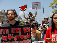 Палестинские флаги и куфии: в Тель-авивском университете прошла демонстрация в честь "Дня Накбы"