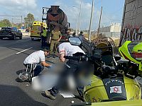 ДТП на въезде в Тель-Авив, погиб мотоциклист
