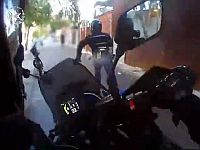 Погоня как в кино: полицейские на мотоциклах задержали подозреваемого в Яффо