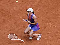 Ига Швентек - победительница Открытого чемпионата Франции