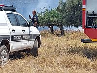 В результате пожара после обстрелов повреждены дома в поселке Кадита
