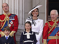 Супруга принца Уильяма участвовала в торжественной церемонии выноса знамени