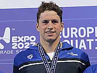 Чемпионат Европы по плаванию. Израильтянин завоевал серебряную медаль